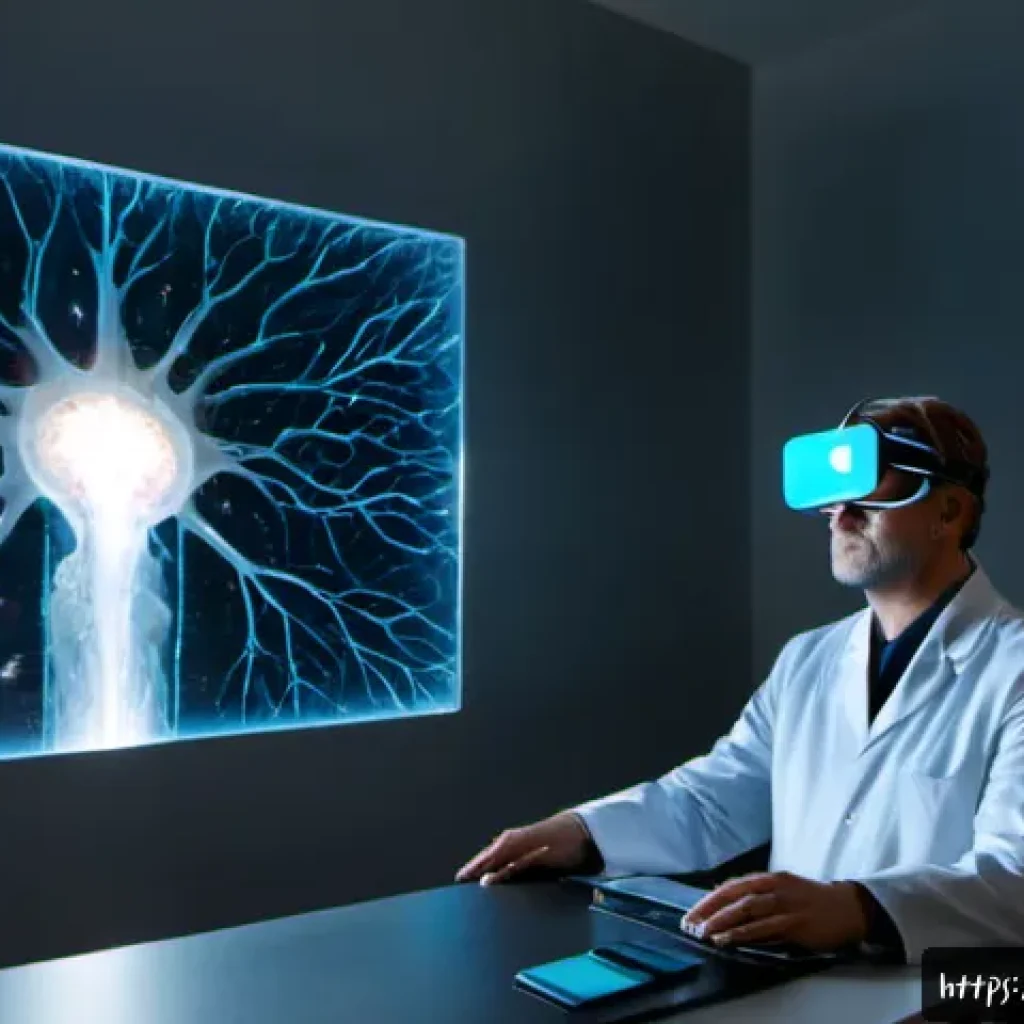 인지능력 증강 기술의 위험 및 주의사항 - Photorealistic German neuroscience clinic, a concerned adult patient wearing a noninvasive cognitive...